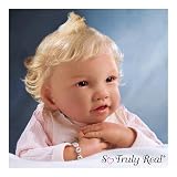 Ashton Drake Doll ~ So Truly Real ~ PICTURE-PERFECT BABY ~ Name Her Yourself ~ Artist Waltraud Hanl ~ FREE Baby-Bead Bracelet!