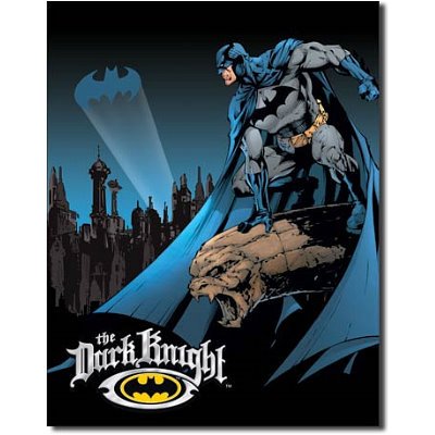  Batman Dark Knight Metal Sign , 12x16
