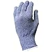 Tucker Safety Products 94454 Wire Free Colored Cut Resistant Glove - Blue