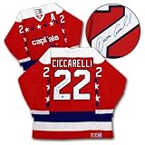 Dino Ciccarelli Washington Capitals Autographed/Hand Signed Jersey