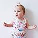Princess Baby Girl Lace Flower Tops+Bottoms Briefs PP Pants Outfits Set Sunsuit (18-24 Months, Color 1)