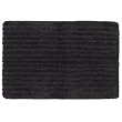 Shaw Living Saville Nylon 21-Inch by 34-Inch Bath Rug, Black