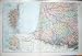 BACON MAP 1894 FRANCE CORSICA STRAIT BONIFACIO BISCAY