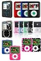 3rd Generation iPod Nano 4gb 8gb Video Crystal Carrying Case with LCD Screen Shield - 36 Choices (MP3 Player NOT Included)