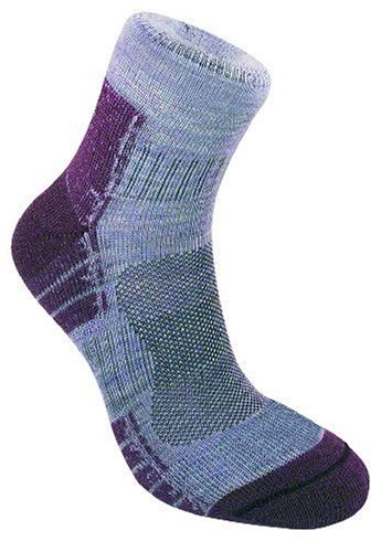 Bridgedale Socks Women s Endurance Trail Light Heather/Damson Medium