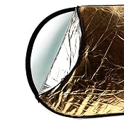 Amazon.com: CowboyStudio 40 x 60 Inches Oval 5 in 1 Collapsible Multi Photography Disc Studio Reflector, translucent/gold/silver/white/black: Camera & Photo
