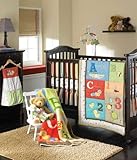 ABC123 4 Piece Baby Crib Bedding Set by Just Born