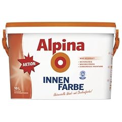Alpina INNENFARBE, 10 L., weiss, matt, universelle Wandfarbe 1,995 Euro/L., NEU