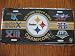 Pittsburgh Steelers 6 Times Super Bowl Champions License Plate