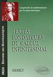 Textes fondateurs du calcul infinitésimal