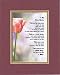 Poem for Mothers - To My Other Mom (From daughter-in-law) Poem on 11 x 14 inches Double Beveled Matting (Burgundy)