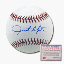 Justin Upton Arizona Diamondbacks Autographed Rawlings MLB Baseball