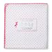 SwaddleDesigns Ultimate Receiving Blanket - Fuchsia Little Hearts