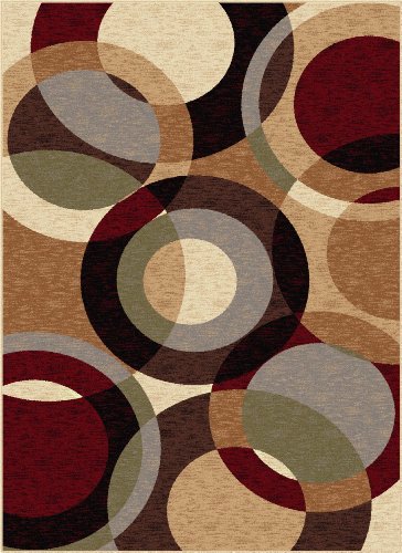 Universal Rugs 108740 Multi 8x11 Area Rug, 7-Feet 10-Inch by 10-Feet 3-Inch On Sale