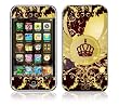 Crown Decorative Skin Cover Decal Sticker for Apple 2G iPhone (1st Gen)