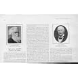 ROYAL SCOIETY PRESIDENTS HUGGINS & LORD RAYLEIGH 1905