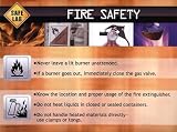 Fire Safety Art Poster PRINT Unknown 24x18