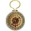 SE 2" Brass Compass w/Luminous Ring (Adjustable)
