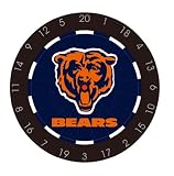 Imperial Chicago Bears Bristle Dart Board with Darts
