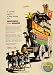 1955 Ad Northwest Airlines Tokyo Kyoto in Gion Matsuri - Original Print Ad