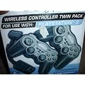 Quickshot PS2 Wireless Controller Twin Pack
