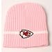 Kansas City Chiefs - Ribbed Pink Knit Beanie