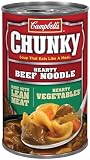 Campbell's Chunky Healthy Request Noodle Soup, Beef, 18.80-Ounce by Campell's Discounts