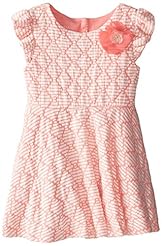 Girls Flutter Polyester/Rayon/Knit  Dress