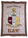 Kappa Alpha Psi Greek Throw Blanket Rug Afghan New Gift
