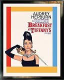 Audrey Hepburn Breakfast at Tiffany's Framed Print - 20x24