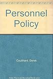 Personnel policy