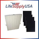 True HEPA Plus 4 Carbon Replacement Filter for Winix 115115 Size 21 by Vacuum Savings