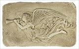Archangel Gabriel Sounding the Trumpet Relief - Small