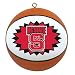 NORTH CAROLINA STATE WOLFPACK Mini-Replica NCAA Basketball CHRISTMAS ORNAMENT (Star Design)