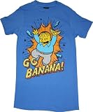 Simpsons Ralph Wiggum Go Banana Men's T-Shirt