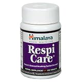 Himalaya Herbal Healthcare RespiCare/Bronchotab, Breathing Comfort, 120 Vcaps, 500 mg
