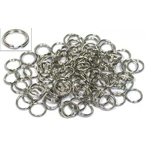 100-Nickel-Plated-Split-Ring-Chain-Parts-Findings-6mm