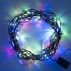 100er LED Lichterkette - bunt - Dauerbetrieb und Blinkfunktion m�glich
