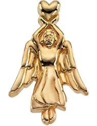 14K Yellow Gold Angel Pin -- LIFETIME WARRANTY