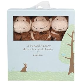 Angel Dear Blankie Pair and a Spare 3 Piece Set