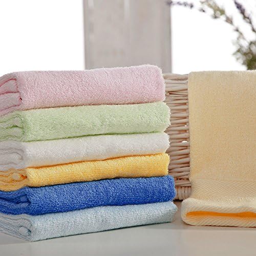 Tender Towels Solid Hand Towels for Adults Bamboo Face Towels Bathroom 7 Pcs