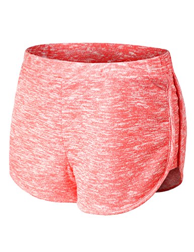 GIODANI Women Drawstring Elastic Band Work out Casual Sweat Shorts