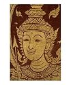Bodhisattva mural painting in Thai Buddhist temple, Bodhgaya Places Photographic Poster Print by Maciej Wojtkowiak, 16x20