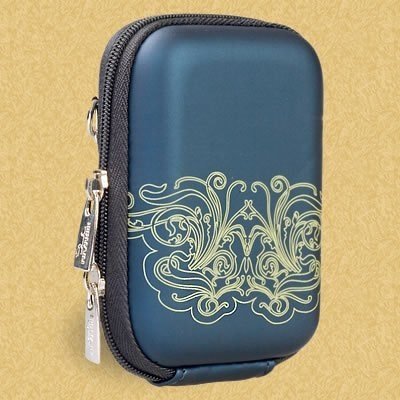 RivaCase 7022 (PU) Hardcase f&uuml;r Digitalkamera dunkelblau/moire Preisvergleich