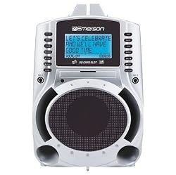 EMERSON SD511SC PORTABLE KARAOKE MP3 LYRIC PLAYER WITH 3" LYRIC SCREEN