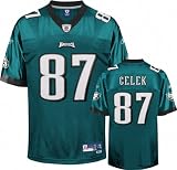 Brent Celek Green Reebok NFL Premier Philadelphia Eagles