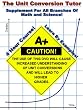 The Unit Conversion Tutor - 4 Hour Course - Supplement for Math, Science, Algebra, Calculus, Physics, and More!