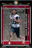 2007 Topps Finest # 111 Isaiah Stanback (RC) - Dallas Cowboys - Premium NFL Trading Football Rookie Card