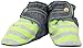 Trimfit Infant 1-Pack Stripes/Denim Booties with Clasp,Grey/Denim/Green,Medium/6 Months