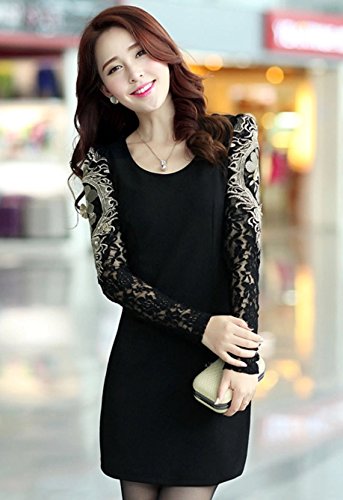 2WAY　ミニ ワンピース ベルト レース シフォン エレガント ジャケット レトロ ロング コート ブラウス スーツ オーガンジー 長袖 フレア セクシー 大きいサイズ  エレガンス 美脚 デート パーティ 2次会 秋物 冬物 可愛いスカーフ付き m108